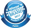 Winner Most Trusted Paint Brand 2015