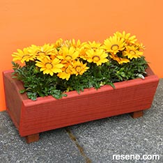 Build and paint a summer planter