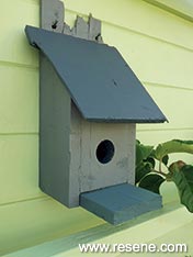 Build a rustic bird house