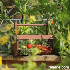 Create a harvest basket for your garden