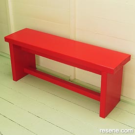 Build and paint an bench