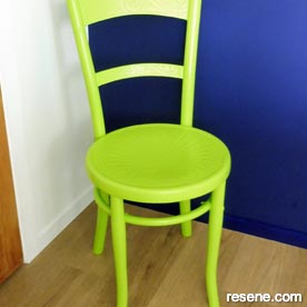 Paint a bentwood chair
