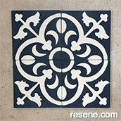 Moroccan cement tile, Thornton Studio